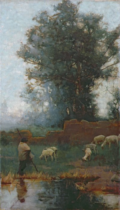 The Shepherd by Charles Wellington Furse